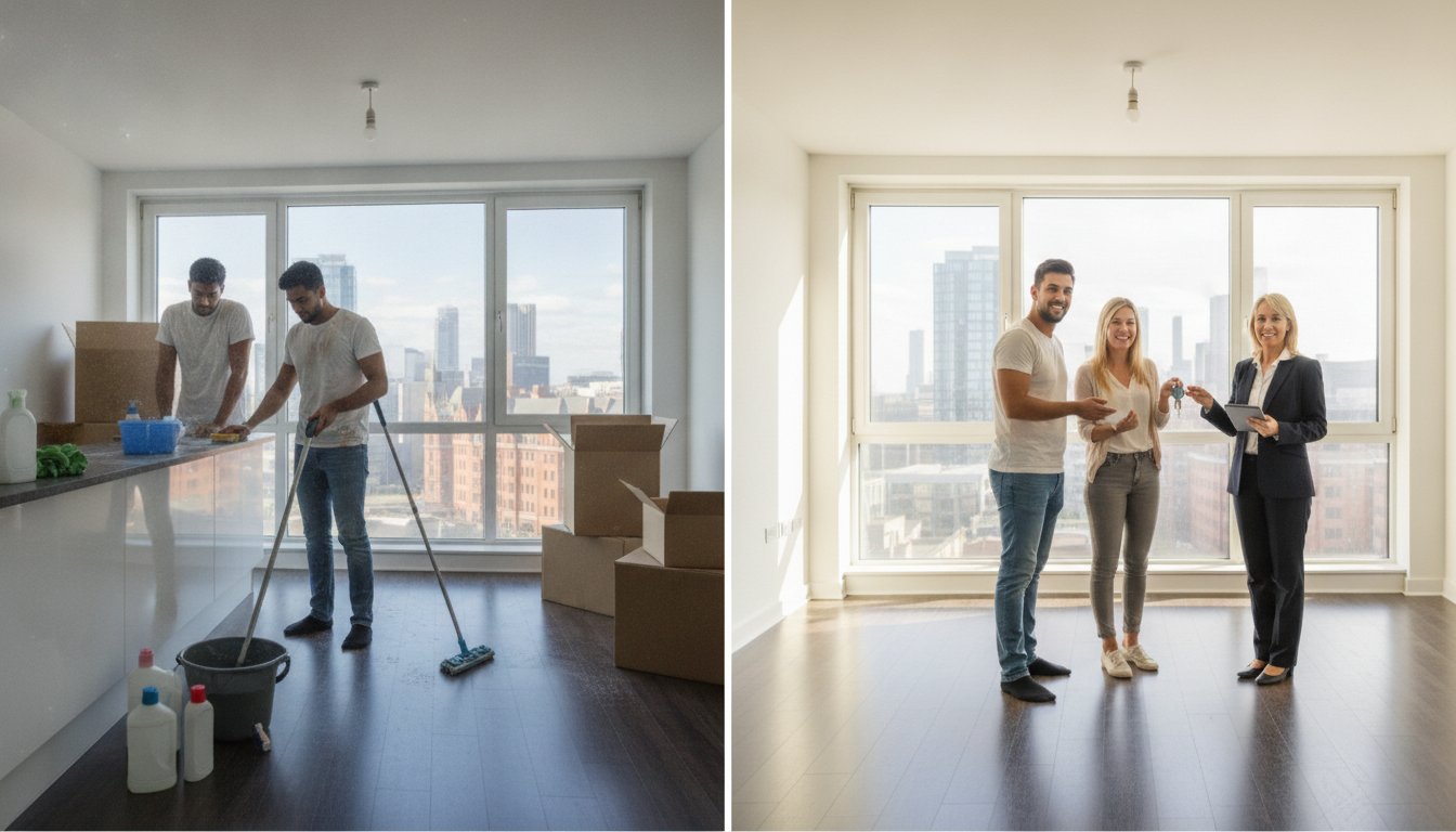 DIY End of Tenancy Cleaning vs Professional: The 2026 Manchester Renter’s Guide