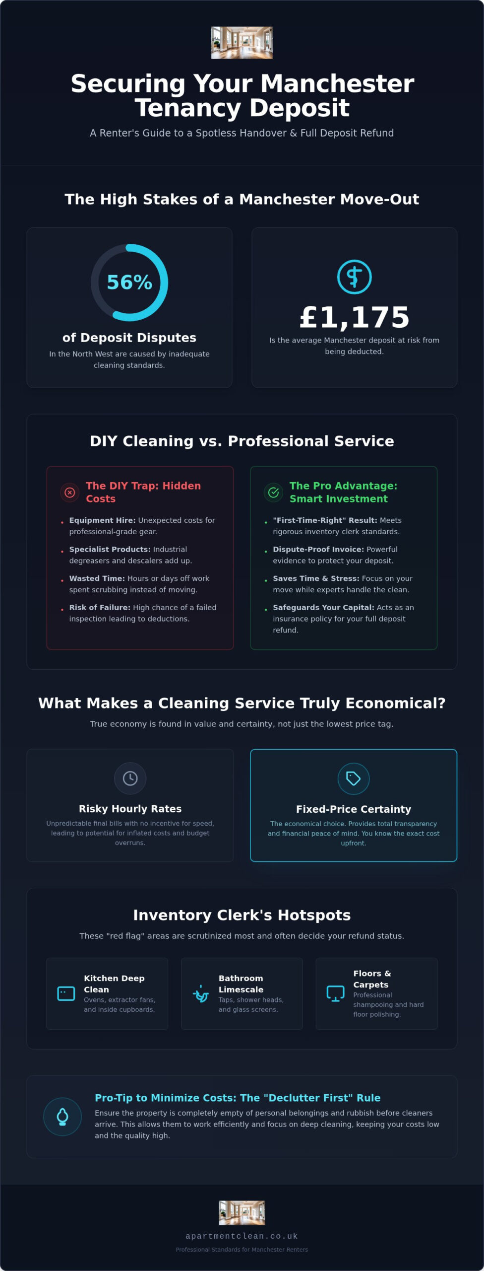 Economical End of Tenancy Cleaning Manchester: Secure Your Deposit in 2026