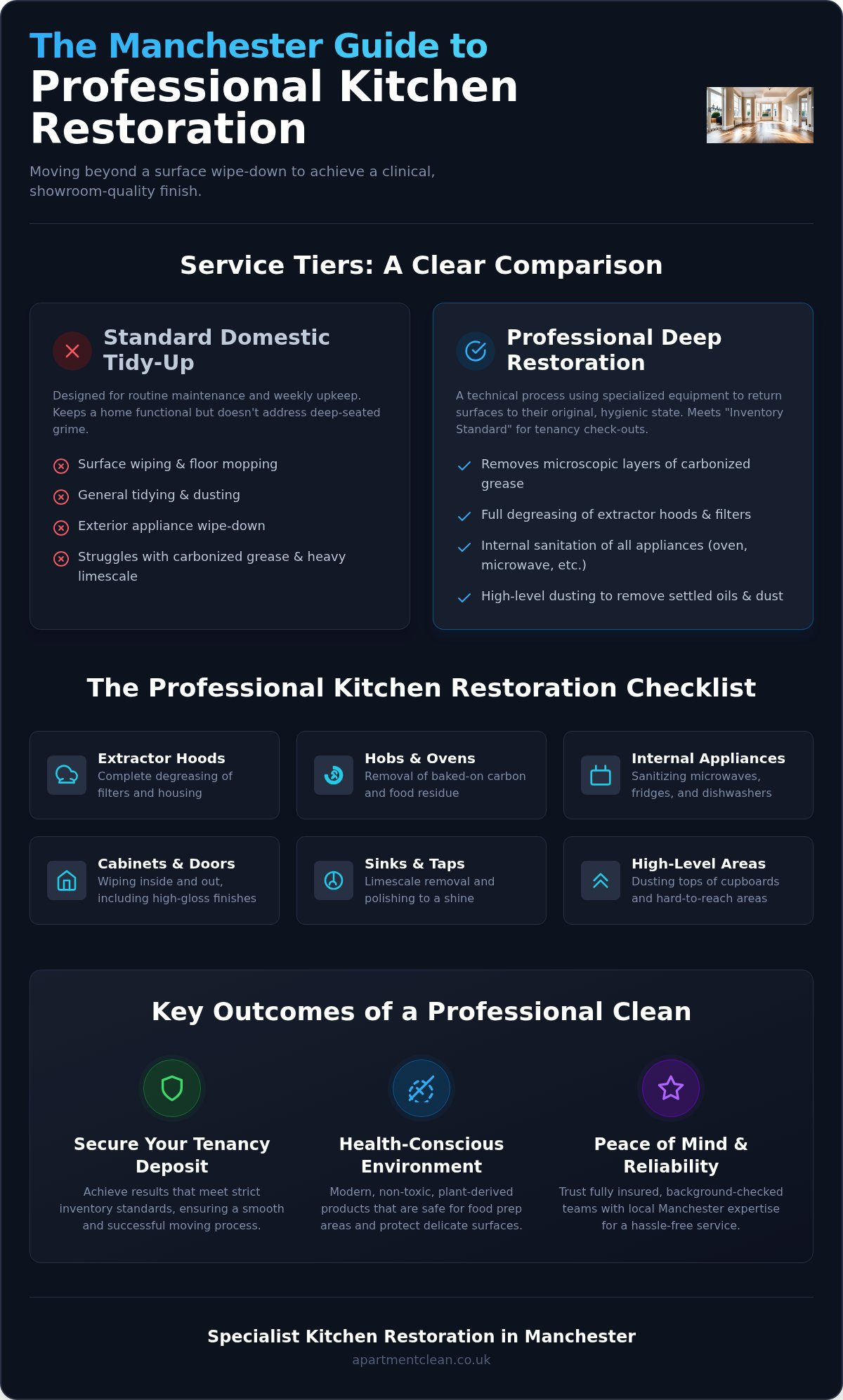 Best Kitchen Cleaners in Manchester: The 2026 Professional Deep Cleaning Guide